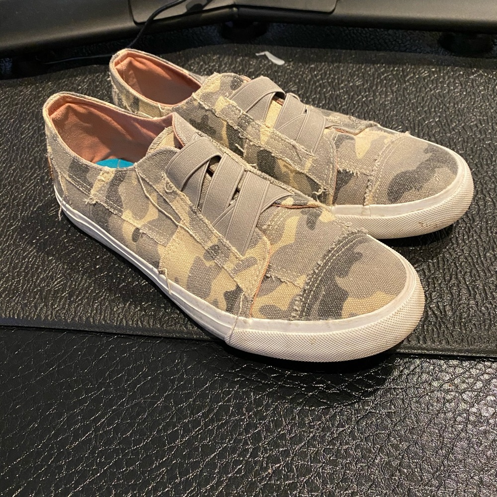 Blowfish camo sneakers